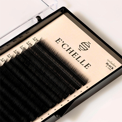 РЕСНИЦЫ E'CHELLE BLACK L ONE